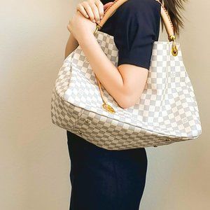 ARTSY MM DAMIER AZUR CANVAS